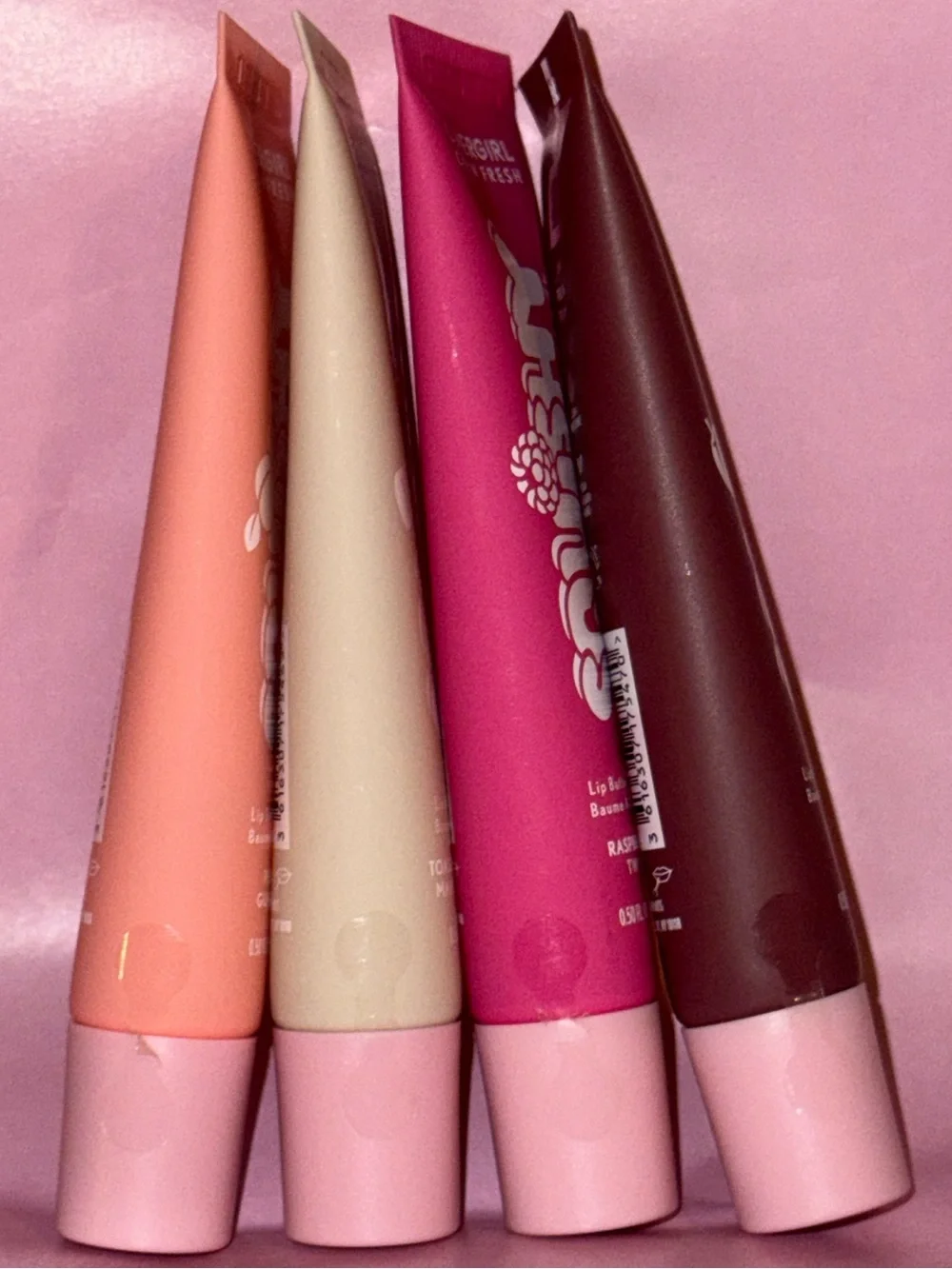 Covergirl Clean Fresh Yummy Glaze Lip Butter Balm Bundle - 4 Flavors - New